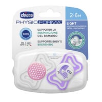 Chupete Physio Light Silicona Rosa 2-6 Meses  2ud.-200265 Chupete Physio Light Silicona Rosa 2-6 Meses  2ud.-200265 1
